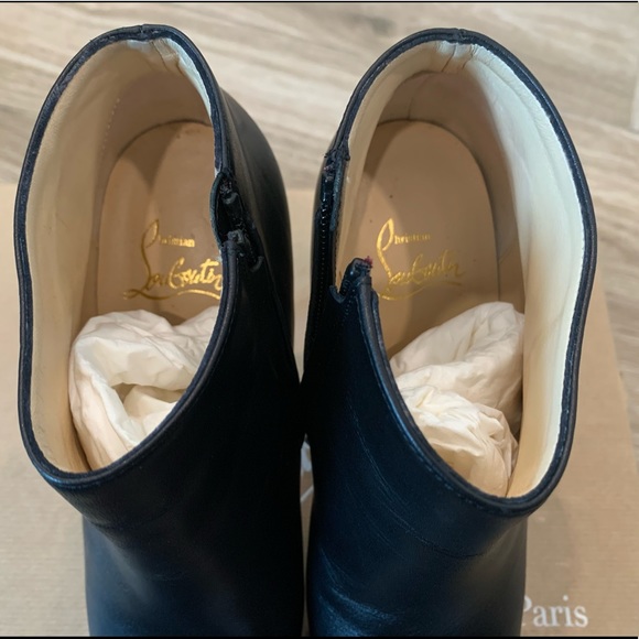 Christian Louboutin Dirdibootie Black Leather - Picture 11 of 11